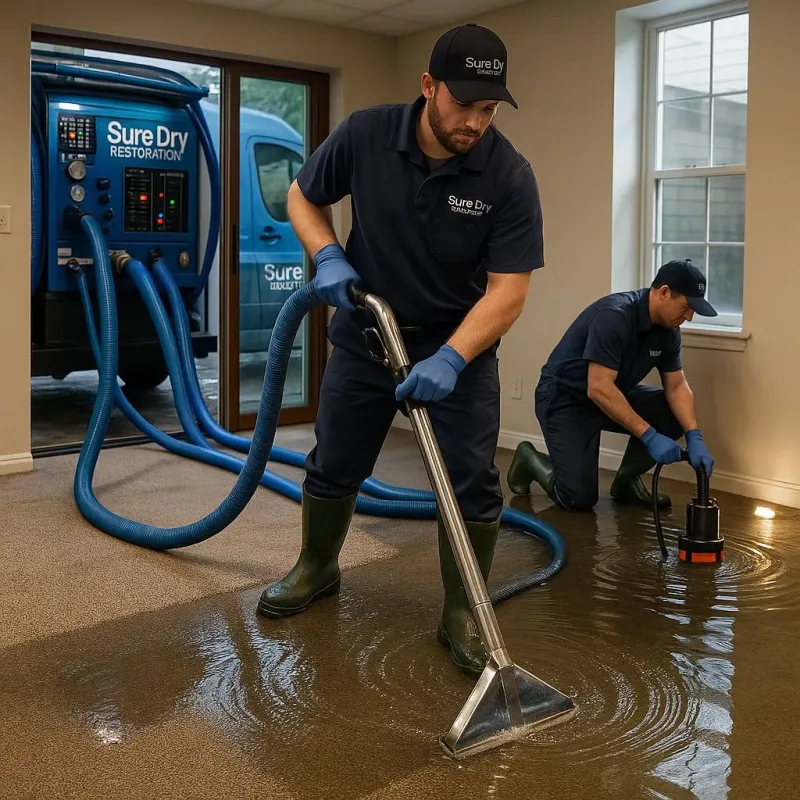 Water Extraction and Removal process in Battle Ground, IN